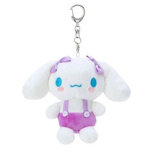 BNWT Japan 13cm Sanrio Oshi Color Cinnamoroll Purple Bow Plush Keychain